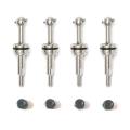 4pcs 2mm Metal Universal Joint Shaft for Wltoys K969 1/28 Rc Parts