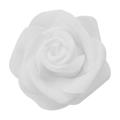 High Quality 100pcs / Bag 6cm Foam Rose Heads (white)