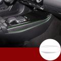 2pcs Car Center Console Panel Side Cover Trim for Mercedes-benz
