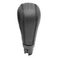 For Volvo S60 S80 V70 Xc70 Pu Leather Gear Shift Knob Handball 6speed