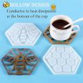 Resin Coaster Molds Silicone Car Cup Holder Mould for Diy Craft