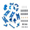 Metal Upgrade Parts Kit Swing Arm Steering Cup for Haiboxing Hbx,blue