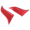 Tail Trunk Triple-cornered Decor for Ford Mustang 2015-2020,red
