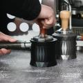 Coffee Tamper Stand Mat Espresso Holder Machine Tool Barista-black