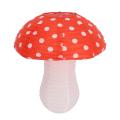 3pcs Mushroom Shaped Paper Lanterns for Forest Jungle Wonderland