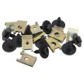 20 Pairs Of Screws Nut Clip Kit Sheet Metal Nut Clip Clip Wheel Arch