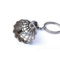 Metal Three-dimensional Badminton Tournament Key Chain Pendant Sports