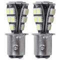 1157 P21w Bay15d 5050 18 Smd Led Tail Brake Stop Light Bulb White