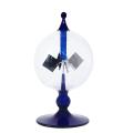 Blue Solar Power Radiometer Sunlight Energy Windmill Desk Decoration