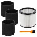 Filter Cartridge for Shop Vac 90304 and Foam Sleeve 90585 Parts