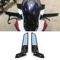 Motorcycle Rearview Mirrors for -bmw S1000rr S1000 Rr 2019-2022 Black
