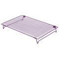 Iron Wire Grid Cooling Tray Cake Food Rack Biscuit Holder Shelf