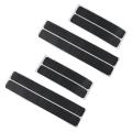 8pcs/set Car Door Sill Scuff Welcome Pedal Protect Fiber Stickers