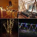 Solar Lights with Remote Control,string Light for Patio Yard(100 Led)