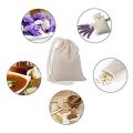 50 Pieces Drawstring Cotton Bags Muslin Bags for Home(4 X 6 Inches)