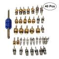 40pcs Air Conditioning A/c Valve Core R12 R134a Tool for Car Tool