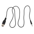 Car Black 13pin Aux In Audio Cable Adapter Lead Fit for Kenwood