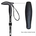 1pcs T Handle Walking Sticks Outdoor 5 Sections Hiking Cane ,85-100cm