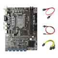 B250c Eth Motherboard+sata Cable+switch Cable+6pin to Dual 8pin Cable