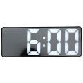 Creative Mirror Alarm Clock Multifunctional Led Clock Makeup Mirror