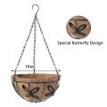 3 Pack 10 Inch Hanging Plant Pots,outdoor Hanging Plant Stand