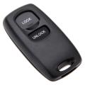 2button Remote Key Fob Shell Case Compatible with Mazda 2 3 6 323 626