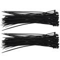 Cable Ties Cable Tie Wraps / Zip Ties Black 140 Mm X 2.5 Mm 50pcs