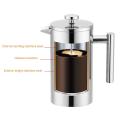 800ml Coffee Machine Double-wall Insulated Coffee Tea Maker Pot
