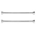 Extendable Clothes Drying Stainless Steel Rod for Bathroom 55-85cm