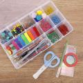 Plastic Organizer Box 4 Pack 15 Large Grids Container for Diy Tool