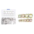 360pcs Stainless Steel Ring Washers Set 8 Sizes In A Storage Box