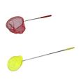 Outdoor Net Bag Stainless Steel Telescopic Catching Net-red