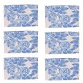 Blue and White China Style Cotton Linen Placemats(style 3)