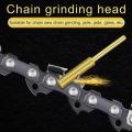 12 Pcs Grind Bit Sharpening Saw Chains 4.0mm for Grind Jade Glass