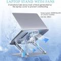 Laptop Stand, Laptop Cooling Stand with Fan, Computer Cooler Riser