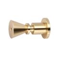 2 Pcs Towel Hook Wall Mounted Gold Brass Hooks for Bedroom Bathroom