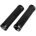 Gub 1 Pair Cycling Lockable Handle Grip for Mtb Road Bike Black