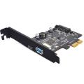 Usb 3.1 Type C Pcie Expansion Card Pci-e to Usb3.1 Gen 2 10gbps