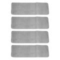 4pcs 120x40cm Absorbent Nonslip Memory Foam Floor Mat Carpet Gray