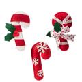 Xmas Tree Decors Cloth Candy Cane Lovely Crutch Christmas Decorations