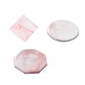 Marble Cork Coaster Ins Nordic Ceramic Anti-scalding Saucer Pink
