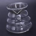 V60 Pour Over Glass Range Drip Coffee Pot Percolator Clear 360ml