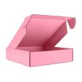 10pcs Pink Small Corrugated Packaging Storage Boxes (15x15x5cm)
