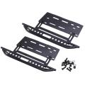 Metal Side Step Side Pedal Foot-plate Sliders for Jeep Wrangler Shell