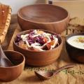 Solid Wood Dishes, Tableware, Salad Bowls B