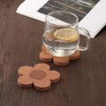 12pcs Coasters for Drinks,4inch Cork Flower Shape Coasters for Coffee
