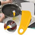 Household Cleaning Spatula Grease Heat-resistant Cleaning Yellow