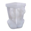 3d Aromatherapy Candle Mould Closed-eye Beauty Silicone Mould B