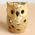 2pcs Owl Decor - Owl Statue Candlestick Holder, Figurines Home Decor