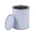 1l Small Round 1 Liter Chemical Tank Paint Coating Seal Iron Can
